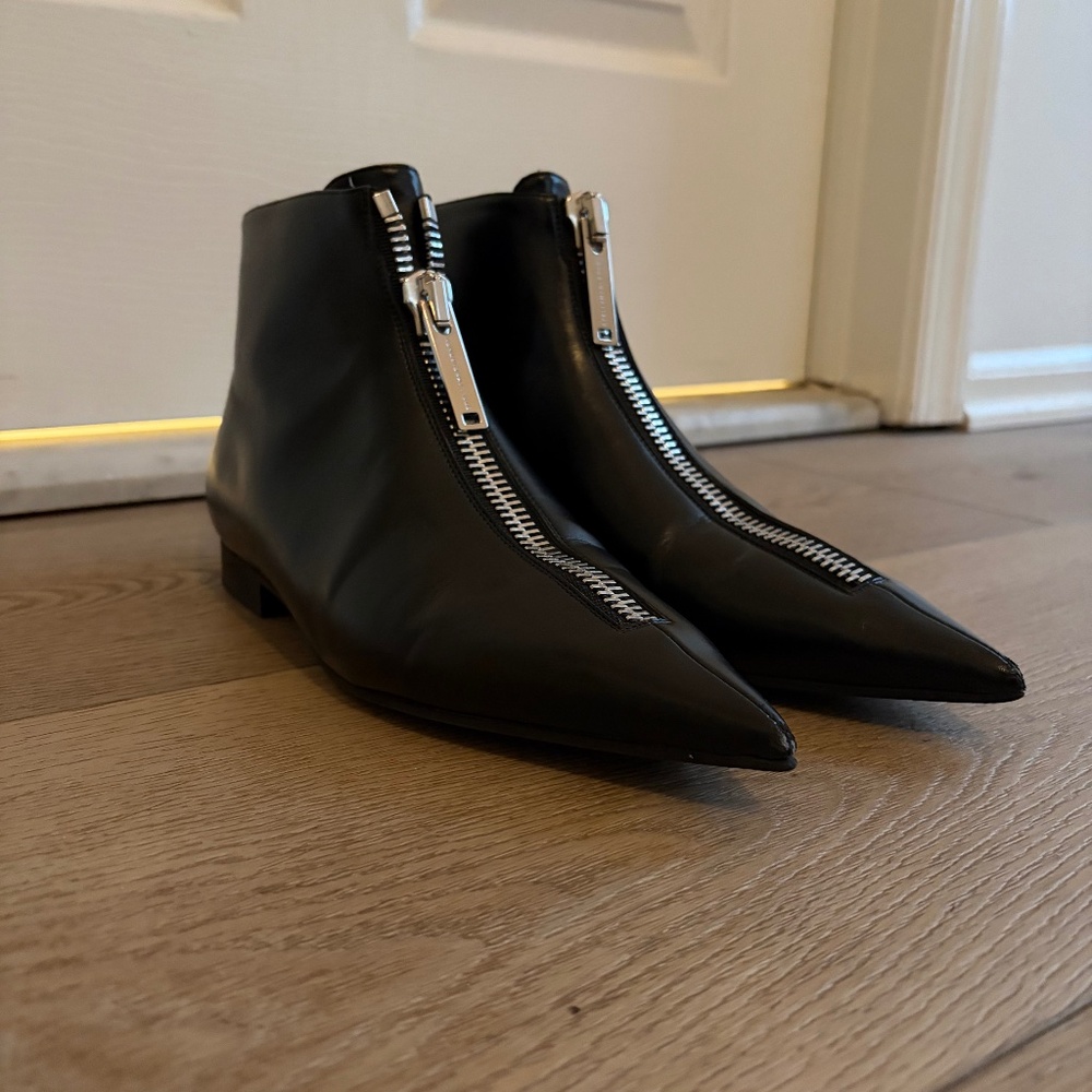 Stella McCartney leather booties